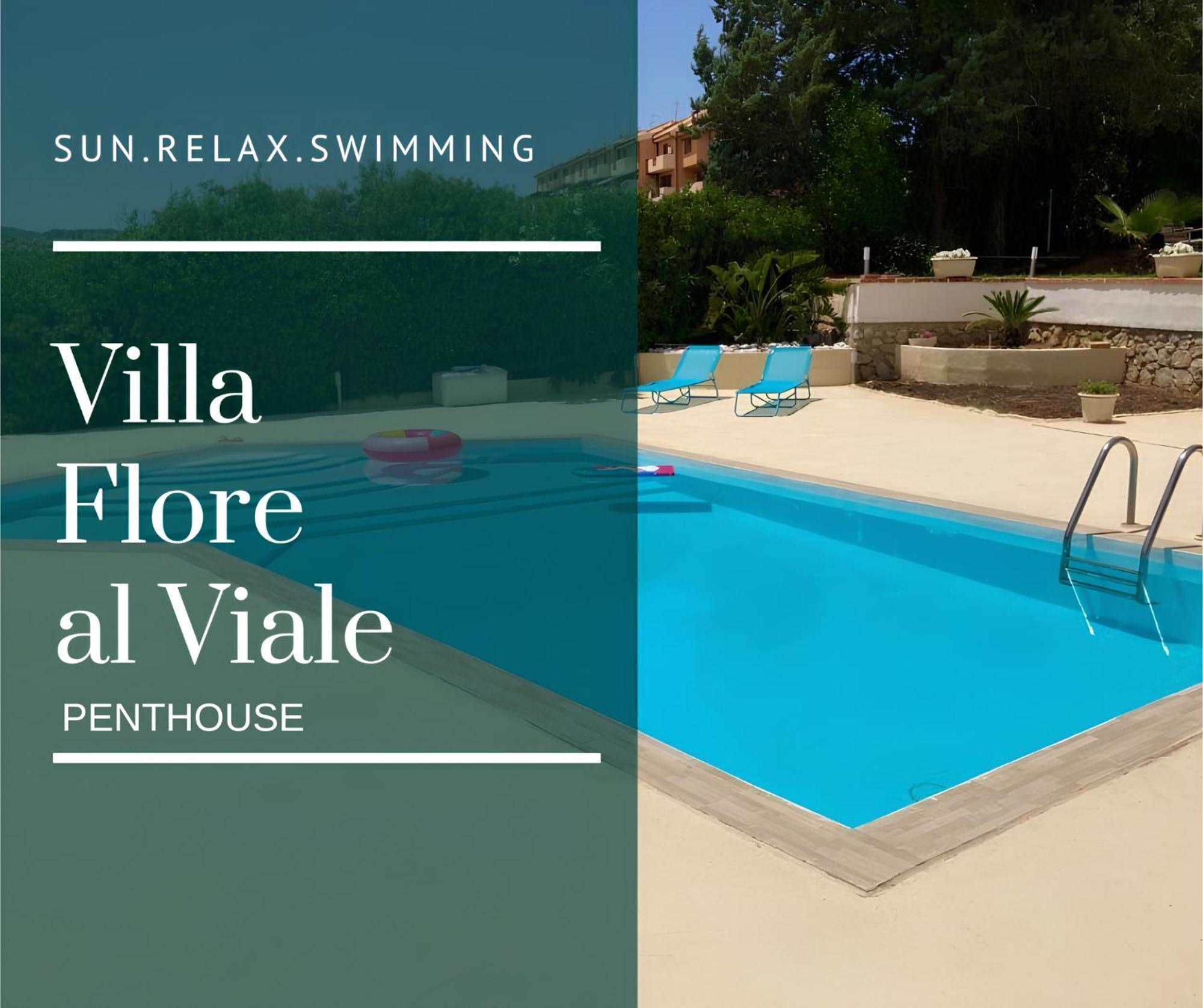 Villa Flore - Penthouse - Apartment In Villa Casteldaccia Exterior foto